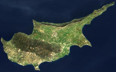 Cyprus from the space