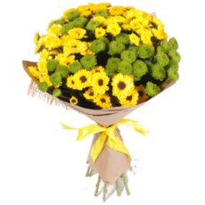 Bouquet of  chrysanthemums