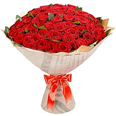 Bouquet of 100 roses