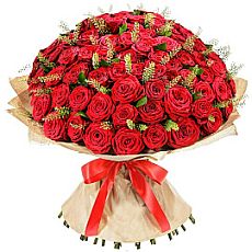 Bouquet of 50 roses