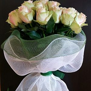 Bouquet of tender roses