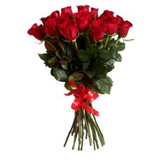 Bouquet of 14 red roses