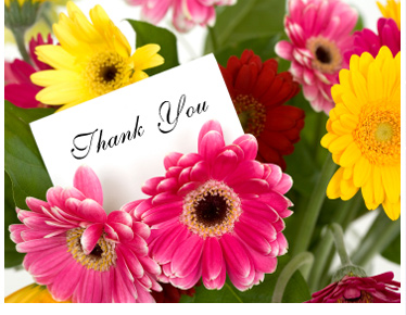 thank you flowers images