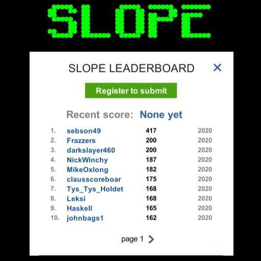 Slope Unblocked Game - Play New Slope Games