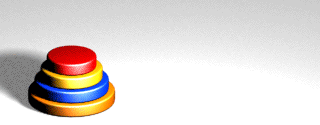 How to play Tower of Hanoi, Brahma Tower, 4 discs