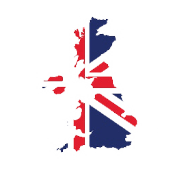 UK flag map