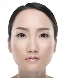 Chinese woman flawless face young beautiful